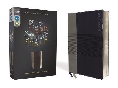Niv, Teen Study Bible, Leathersoft, Blue, Comfort Print - Lawrence O. Richards