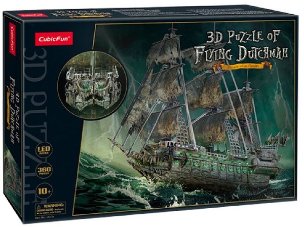 Puzzle 3D LED 360 piese. Flying Dutchman