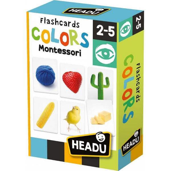 Montessori. Cartonase sa invatam culorile