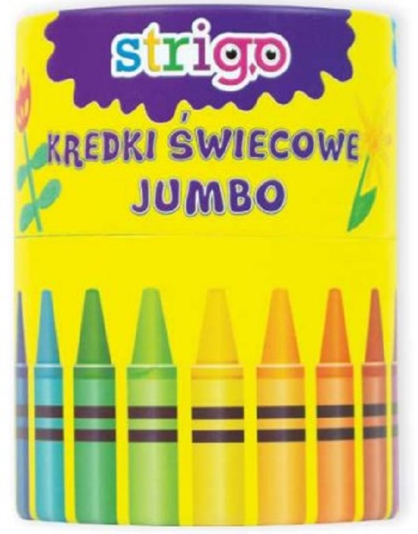 Creioane cerate: Jumbo 18 culori