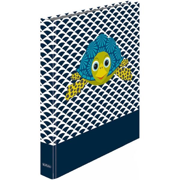 Caiet mecanic A4 2 inele: Cute Animals. Broasca testoasa