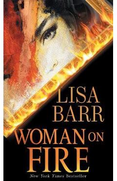 Coperta cărții 'Woman on Fire - Lisa Barr'