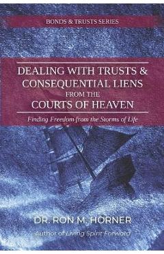 Coperta cărții 'Dealing with Trusts & Consequential Liens from the Courts of Heaven: Finding Freedom from the Storms of Life - Ron M.'