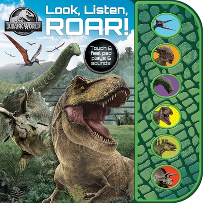 Jurassic World: Look, Listen, Roar Sound Book - Pi Kids