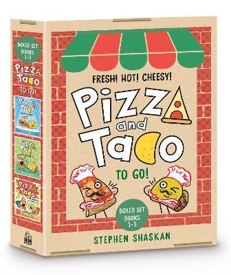 Pizza and Taco to Go! 3-Book Boxed Set: Pizza and Taco: Who's the Best?; Pizza and Taco: Best Paryt Ever!; Pizza and Taco Super-Awesome Comic! - Stephen Shaskan