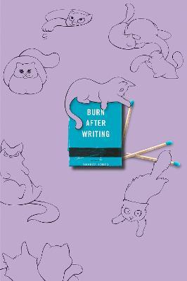 Burn After Writing (Purple with Cats) - Sharon Jones