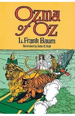 Coperta cărții 'Ozma of Oz - L. Frank Baum'