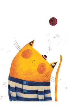 Imaginea produsului 'Carte poștală: Pisica portocalie'