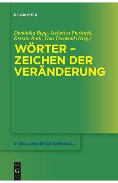 Coperta cărții 'Wörter - Zeichen der Veränderung - Dominika Bopp'