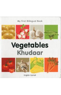 My First Bilingual Book-Vegetables (English-Somali) - Milet Publishing