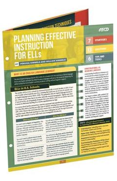 Coperta cărții 'Planning Effective Instruction for Ells (Quick Reference Guide) - Pérsida Himmele'