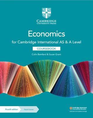 Cambridge International as & a Level Economics Coursebook with Digital Access (2 Years) [With eBook] - Colin Bamford