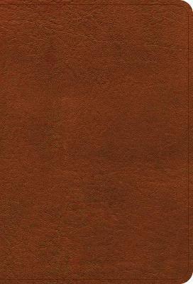 NASB Large Print Compact Reference Bible, Burnt Sienna Leathertouch - Holman Bible Publishers