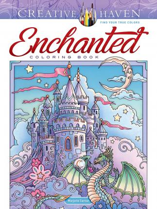 Creative Haven Enchanted Coloring Book - Marjorie Sarnat