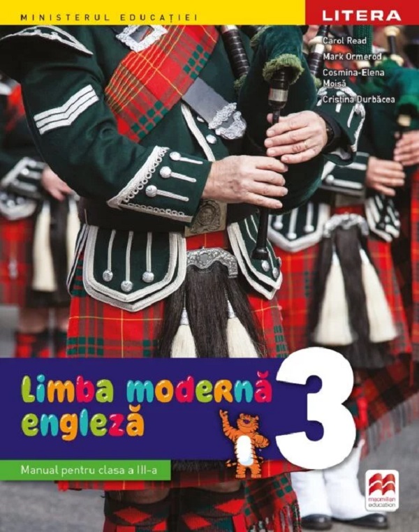 Limba moderna engleza - Clasa 3 - Manual - Carol Read, Mark Ormerod, Cosmina-Elena Moisa, Cristina Durbacea