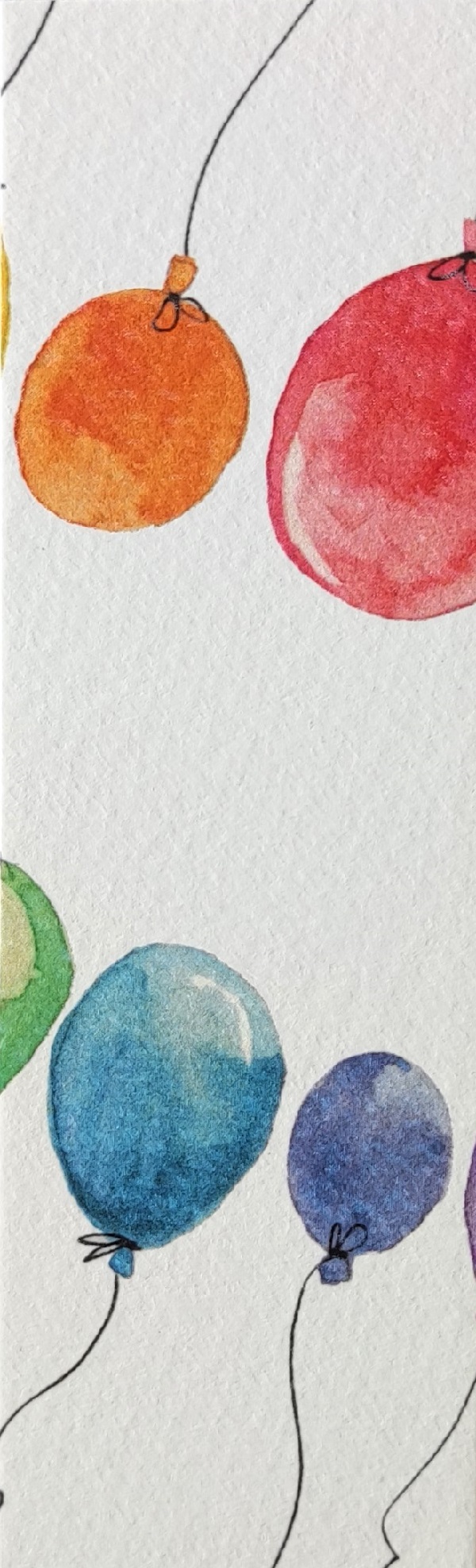 Semn de carte: Baloane curcubeu