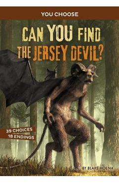 Coperta cărții 'Can You Find the Jersey Devil?: An Interactive Monster Hunt - Blake Hoena'