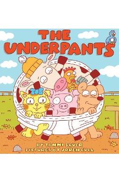 Coperta cărții 'The Underpants - Tammi Sauer'