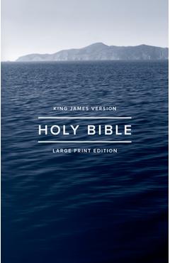 Coperta cărții 'KJV Outreach Bible, Large Print Edition - Holman Bible Publishers'