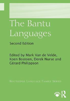 The Bantu Languages - Mark Van De Velde