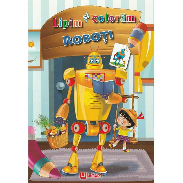 Lipim si coloram: Roboti
