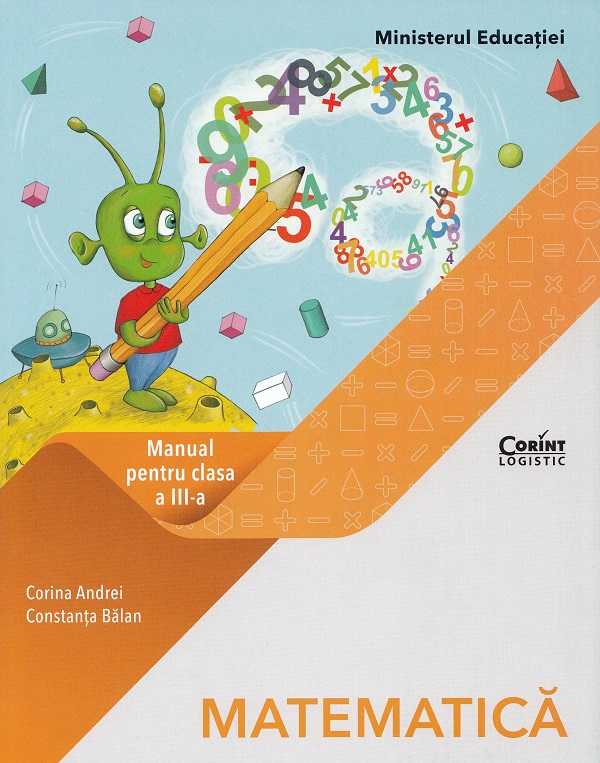 Matematica - Clasa 3 - Manual - Corina Andrei, Constanta Balan