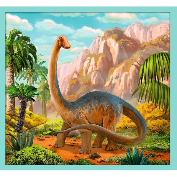 Puzzle 10 in 1. Lumea dinozaurilor