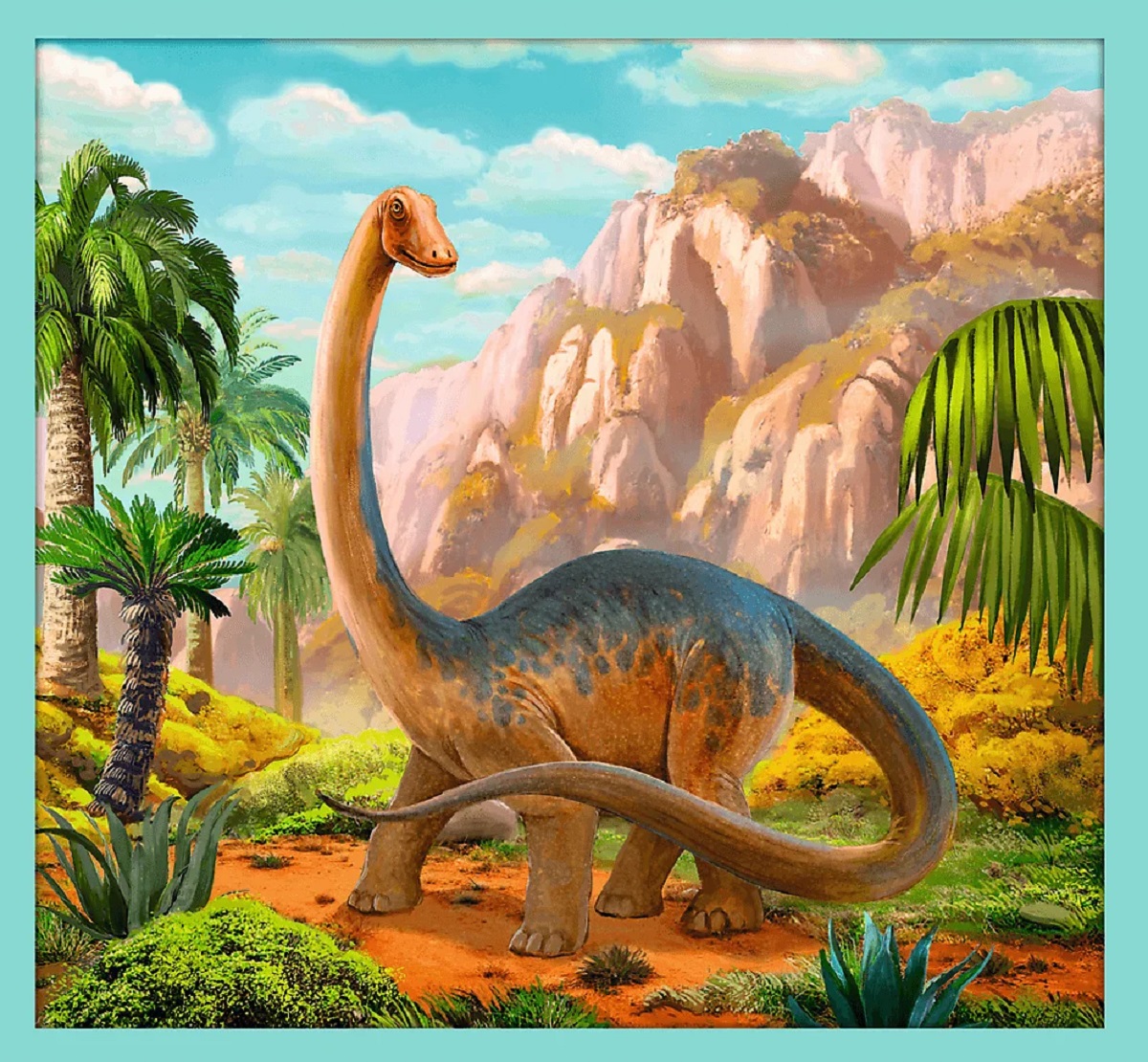 Puzzle 10 in 1. Lumea dinozaurilor