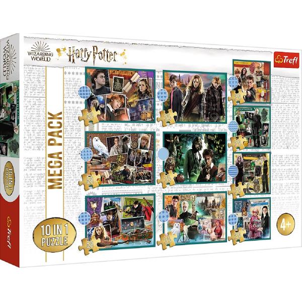 Puzzle 10 in 1. Harry Potter: In lumea lui Harry Potter