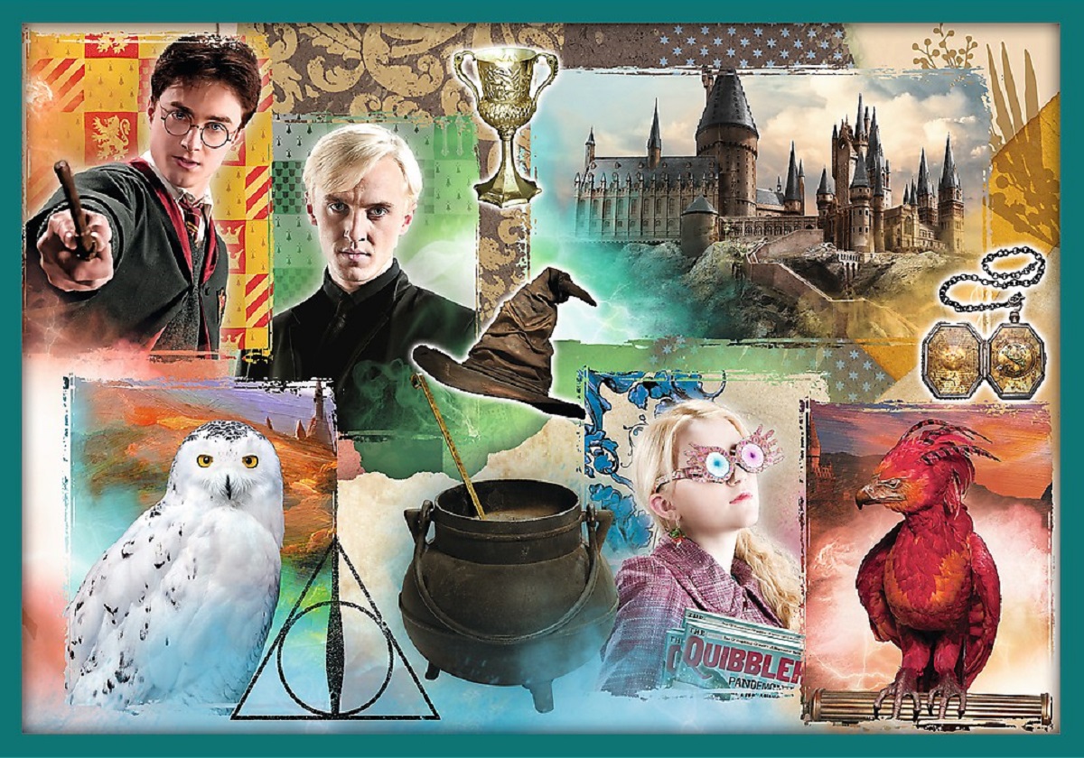 Puzzle 10 in 1. Harry Potter: In lumea lui Harry Potter