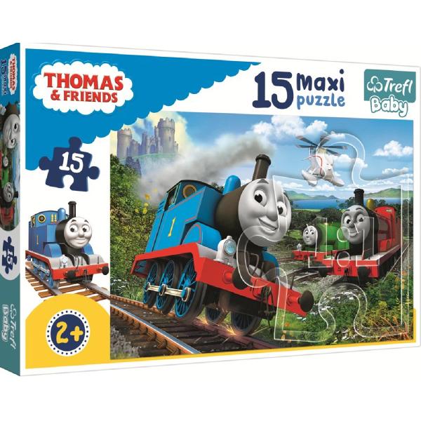 Puzzle 15 maxi. Thomas: Locomotive in viteza