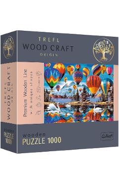 Imaginea produsului 'Puzzle 1000 din lemn. Baloanele colorate'