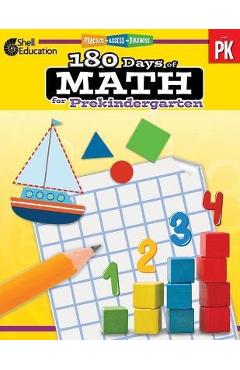 Poza produsului 180 Days of Math for Prekindergarten - Darcy Mellinger