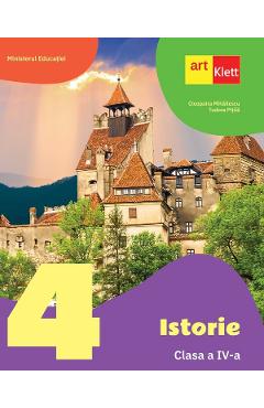 Coperta cărții 'Istorie - Clasa 4 - Manual - Cleopatra Mihailescu, Tudora Pitila'