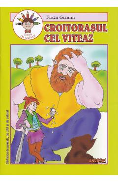 Coperta cărții 'Croitorasul cel viteaz - Fratii Grimm'