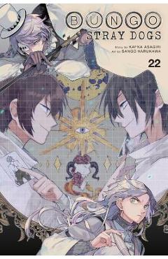 Coperta cărții 'Bungo Stray Dogs, Vol. 22 - Kafka Asagiri'