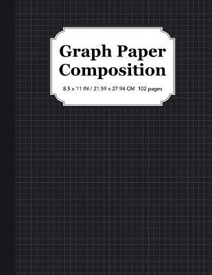 Graph Paper Composition Notebook: Quad Ruled 5x5, Grid Paper for Students in Math and Science - Math Wizo
