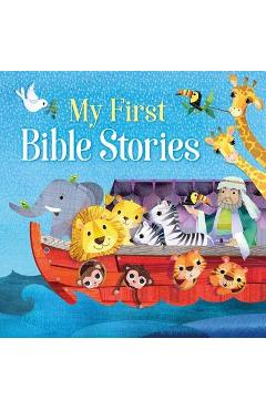 Coperta cărții 'My First Bible Stories: Padded Board Book - Igloobooks'