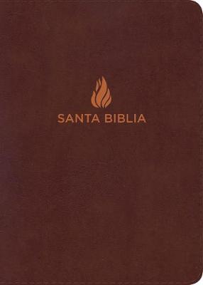 NVI Biblia Compacta Letra Grande Marrón, Piel Fabricada - B&h Español Editorial