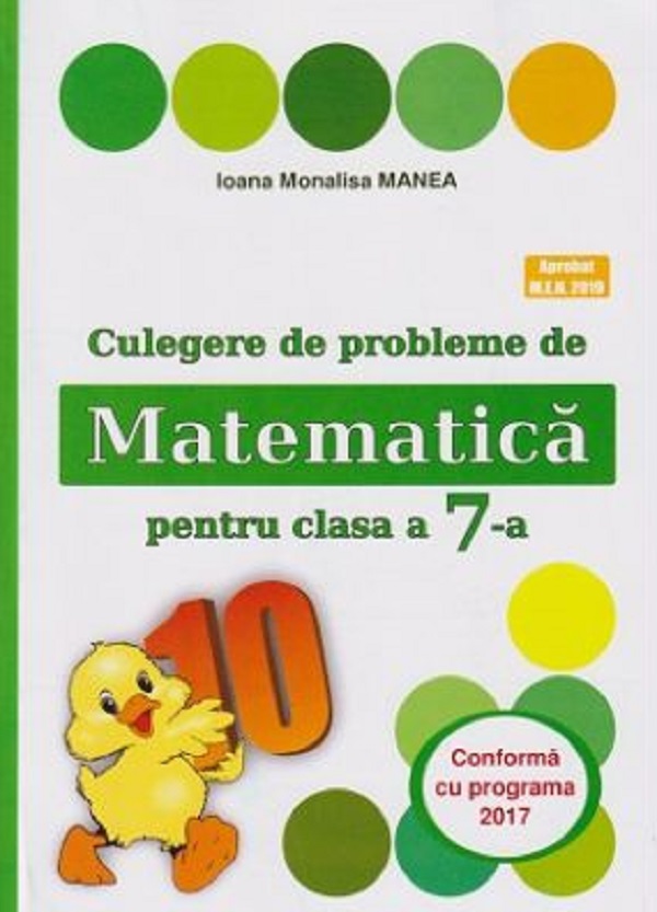 Culegere de probleme de matematica - Clasa 7 - Ioana Monalisa Manea