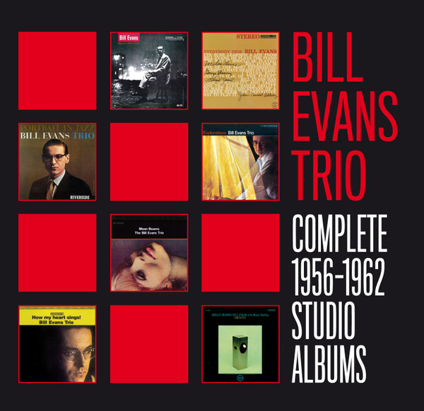 4CD Bill Evans Trio - Complete 1956-1962 Studio Albums