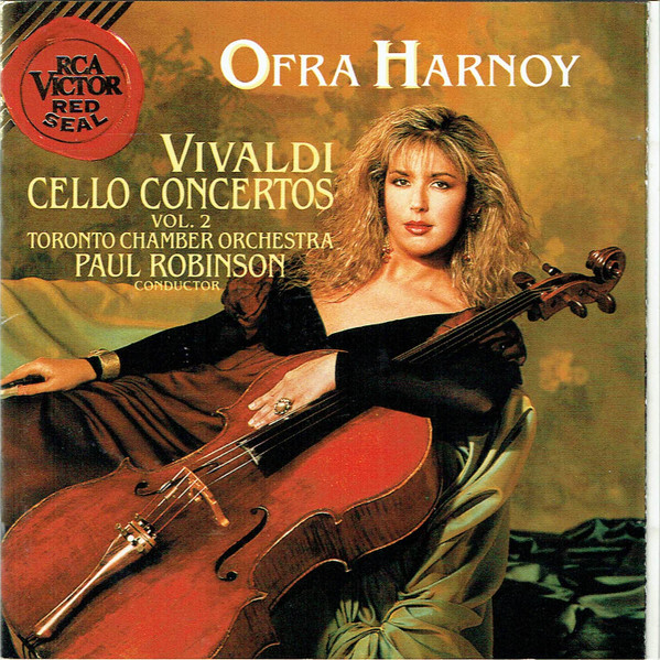 CD Vivaldi - Cello Concertos Vol. 2 - Paul Robinson - Ofra Harnoy