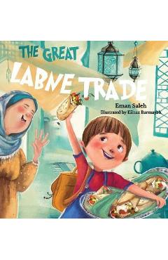 Coperta cărții 'The Great Labne Trade - Eman Saleh'