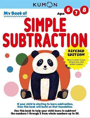 My Book of Simple Subtraction - Kumon Publishing