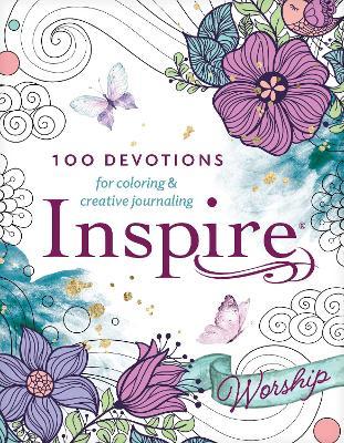 Inspire: Worship: 100 Devotions for Coloring and Creative Journaling - Robert K. Brown