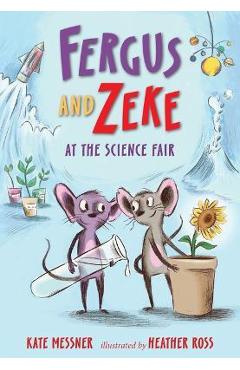 Fergus and Zeke at the Science Fair