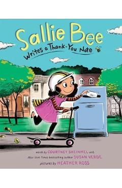 Coperta cărții 'Sallie Bee Writes a Thank-You Note - Susan Verde'