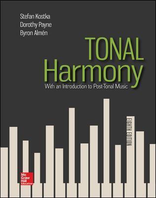 Tonal Harmony - Stefan Kostka