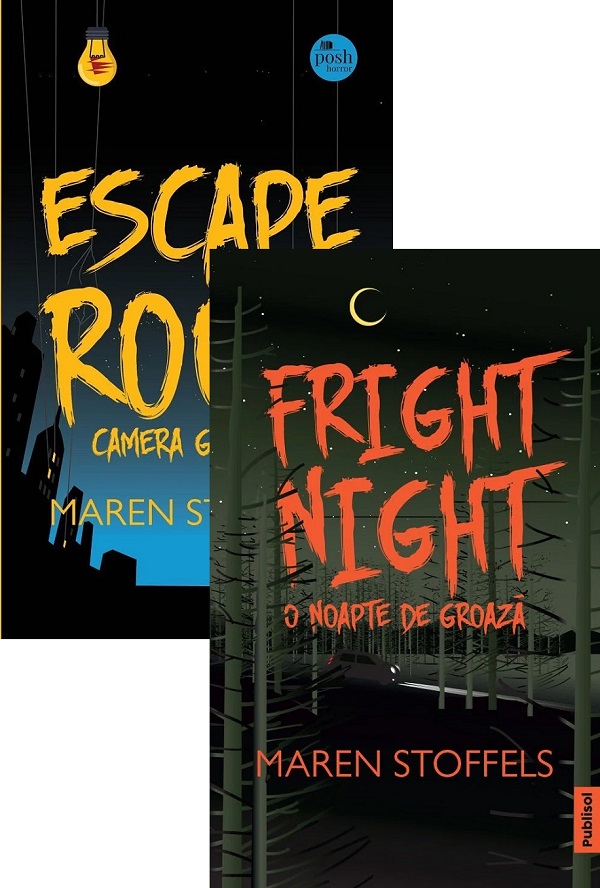Pachet 2 carti: Escape Room + Fright Night - Maren Stoffels