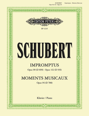 Impromptus and Moments Musicaux for Piano - Franz Schubert